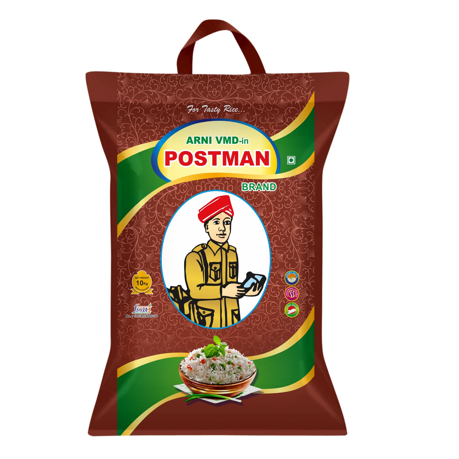 Premium Sugar-Free Steam Rice (10kg) Since 1991